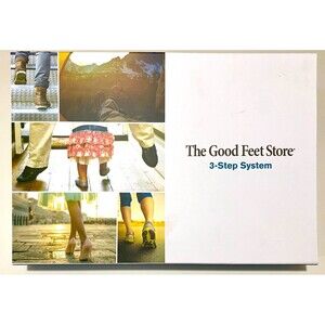 The Good Feet Store 3 Step System Strength W459 Maintain 5-359 Relax-C  OPEN BOX